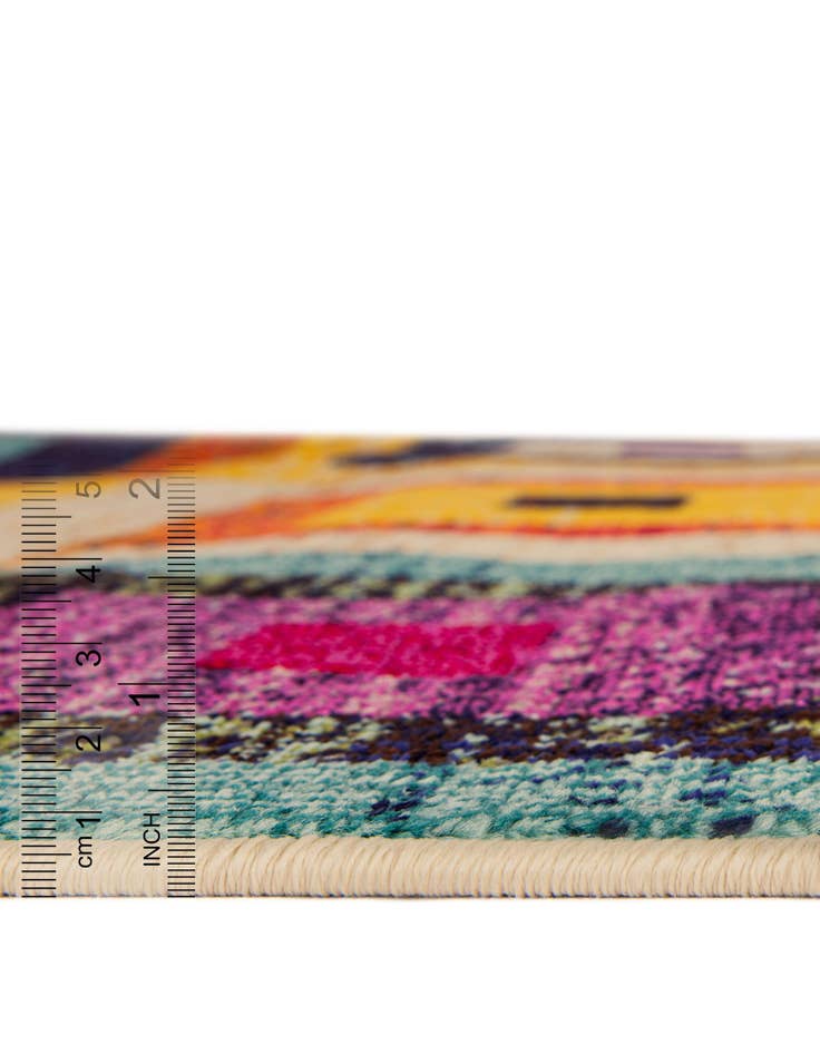 Detail image of  2' 7 x 10'  Washable Hyacinth Runner Rug