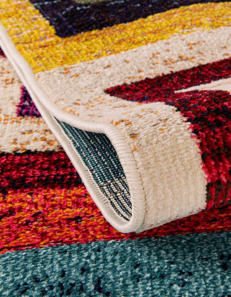 Detail image of  2' 7 x 10'  Washable Hyacinth Runner Rug