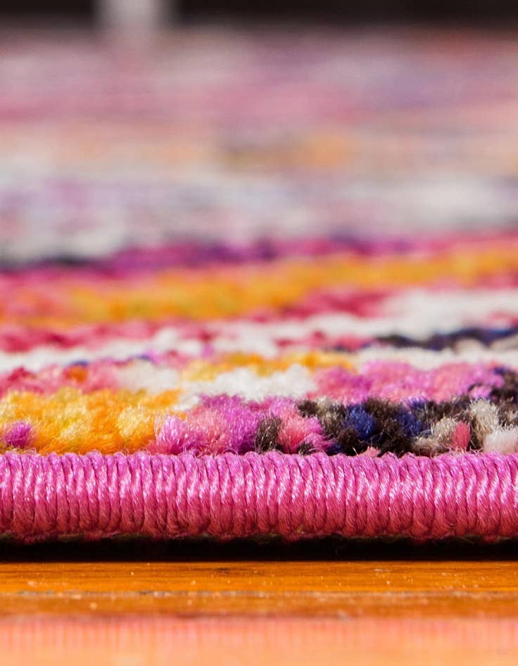 Detail image of  2' 7 x 10'  Washable Hyacinth Runner Rug