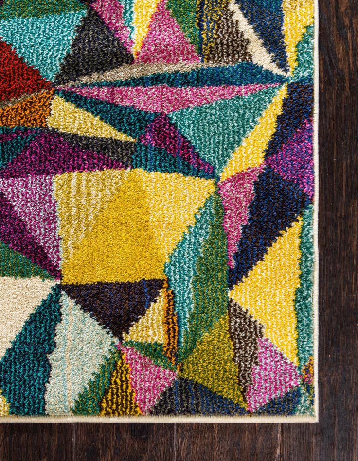 Detail image of  2' 7 x 10'  Washable Hyacinth Runner Rug