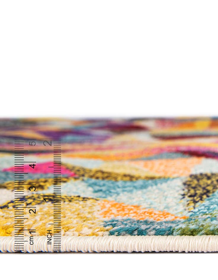 Detail image of  2' 7 x 10'  Washable Hyacinth Runner Rug