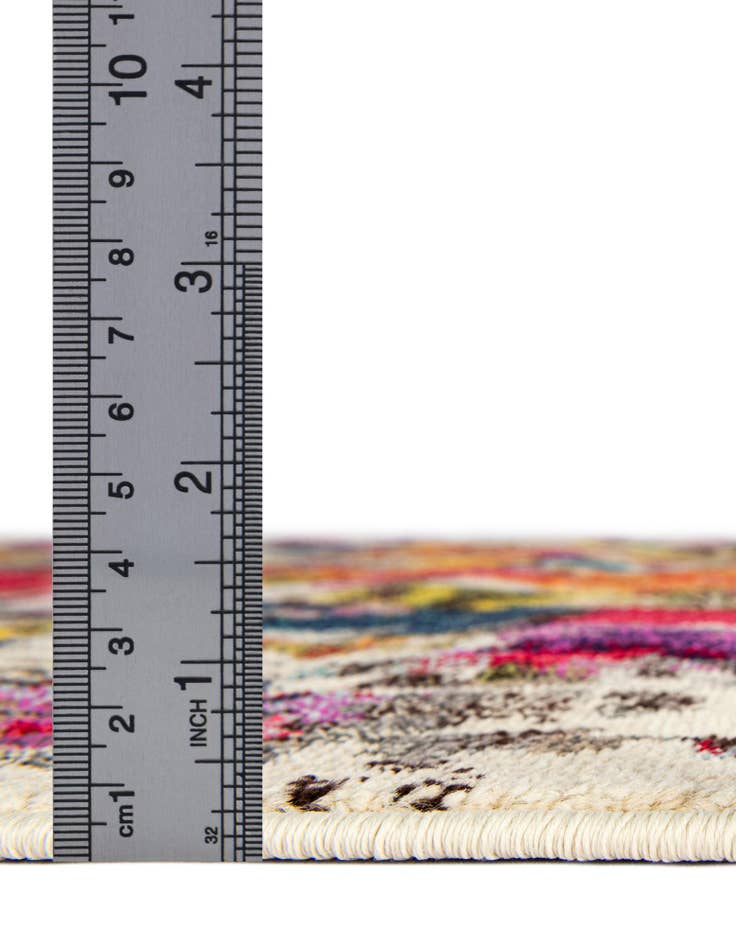 Detail image of  2' 2 x 6' 9  Washable Hyacinth Runner Rug