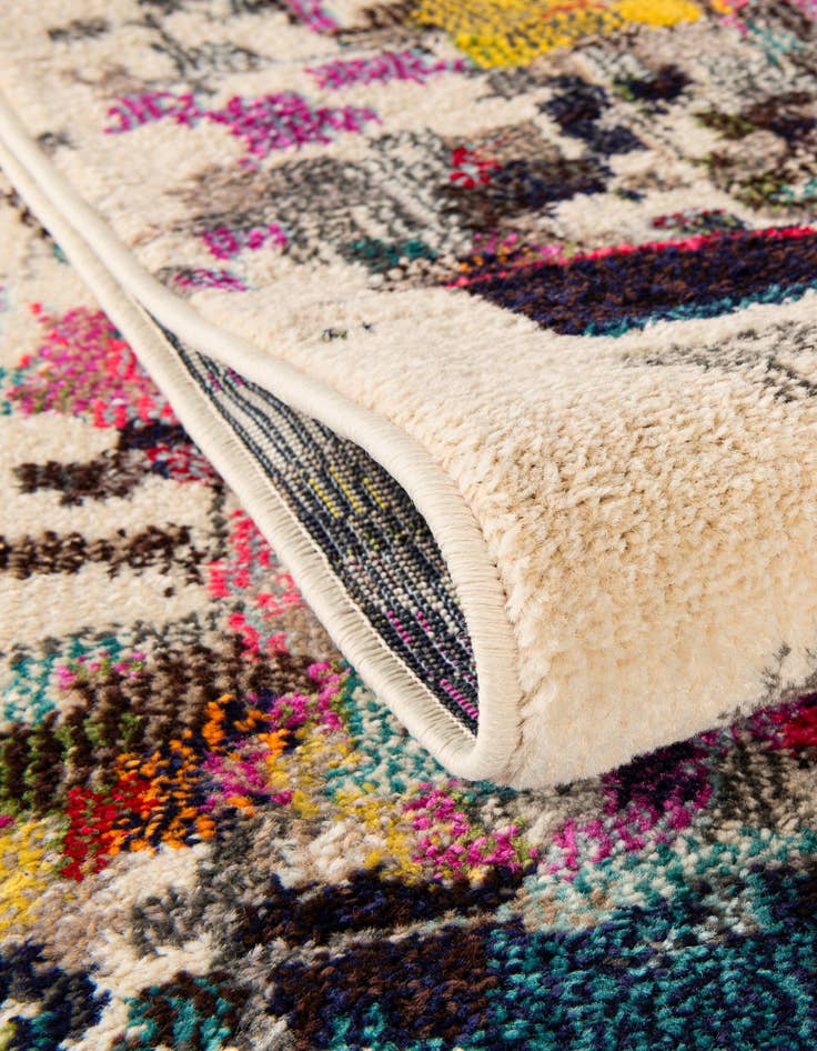 Detail image of  2' 2 x 6' 9  Washable Hyacinth Runner Rug