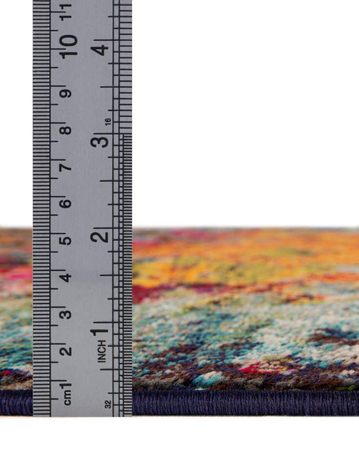 Detail image of  2' 2 x 6' 9  Washable Hyacinth Runner Rug
