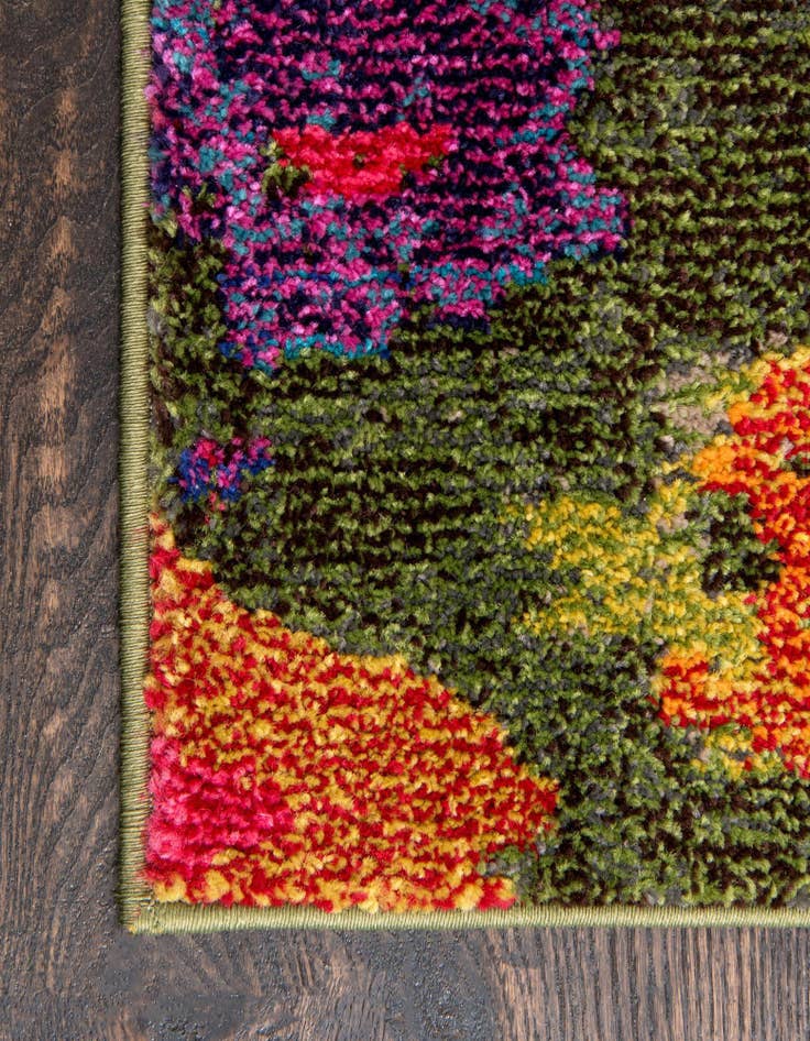Detail image of  2' 2 x 6' 9  Washable Hyacinth Runner Rug