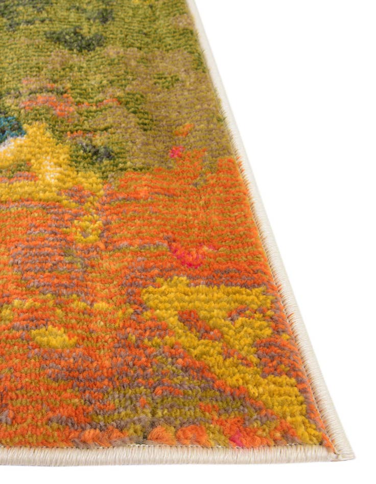 Detail image of  2' 8 x 10'  Washable Hyacinth Runner Rug