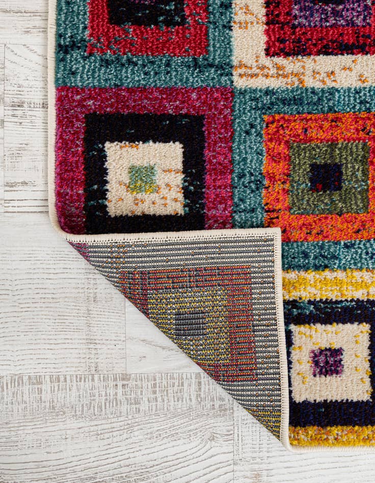 Detail image of  2' 7 x 10'  Washable Hyacinth Runner Rug