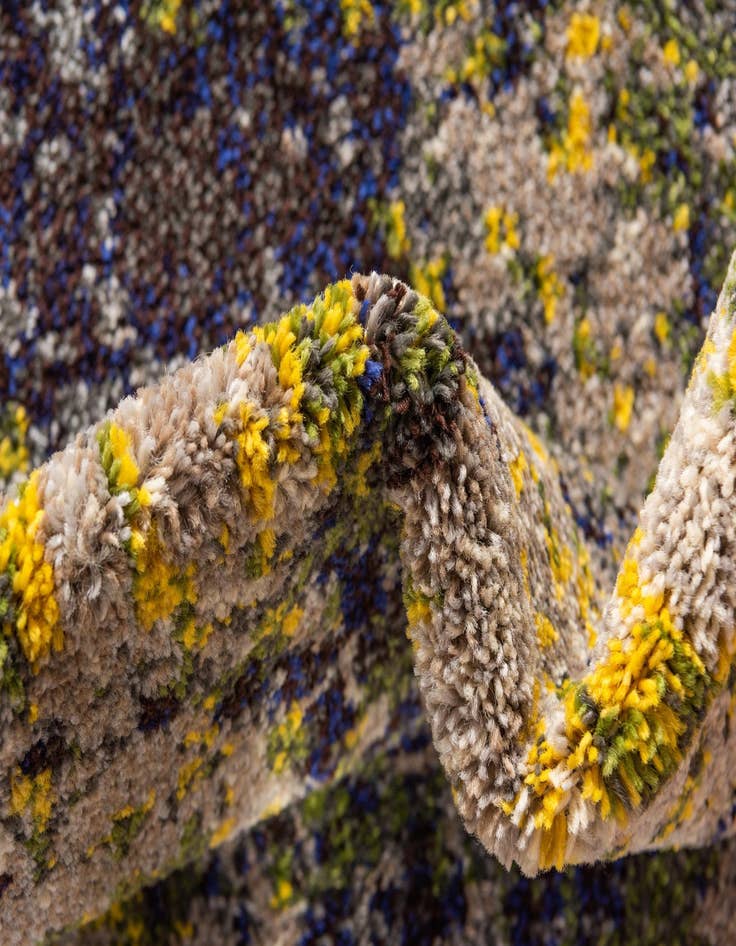 Detail image of  2' 2 x 6' 7  Washable Hyacinth Runner Rug