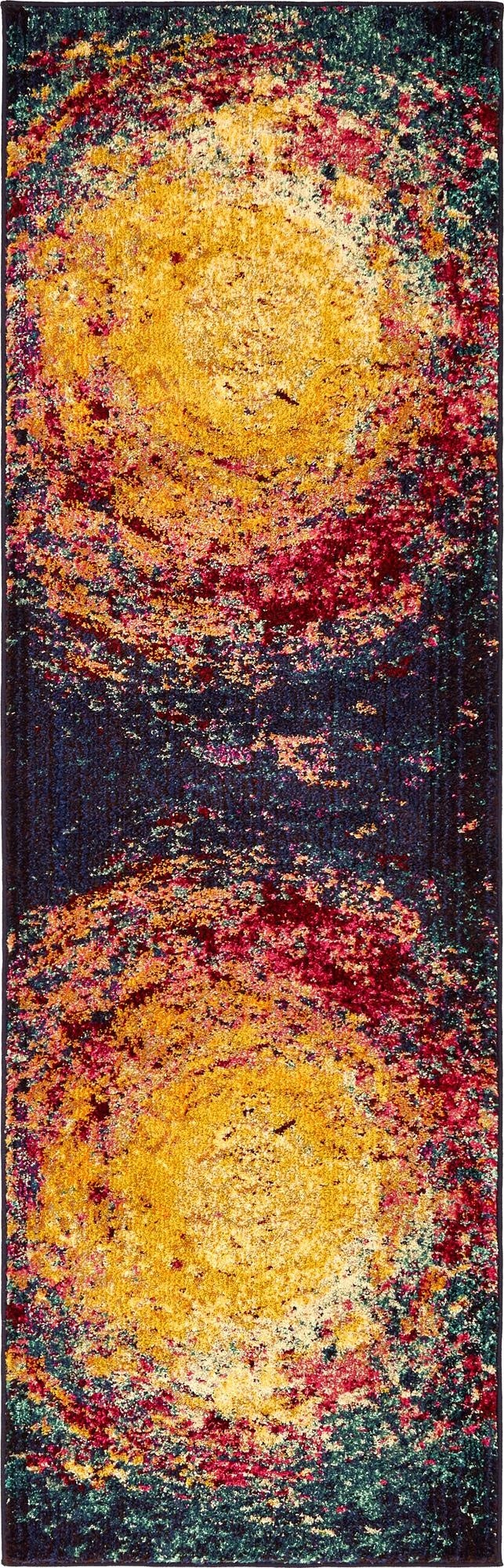  2' 2 x 6' 9  Washable Hyacinth Runner Rug