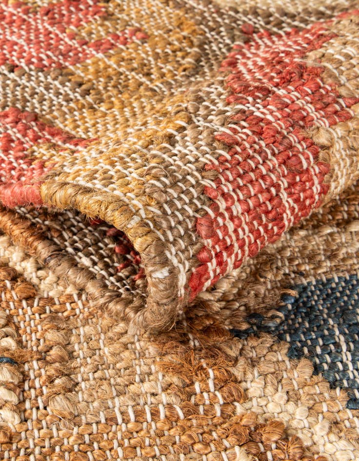 Detail image of  2' 7 x 10'  Hand Woven Kala Handwoven Jute Runner Rug