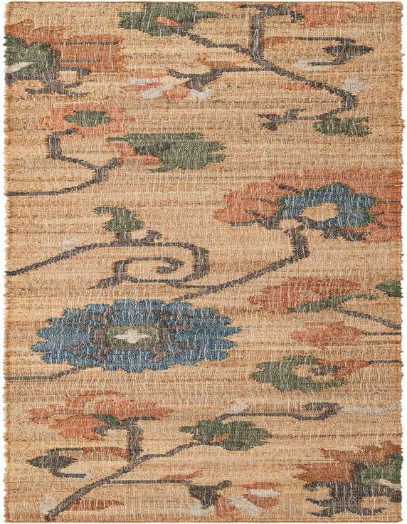 Primary image  2' 7 x 10'  Hand Woven Kala Handwoven Jute Runner Rug