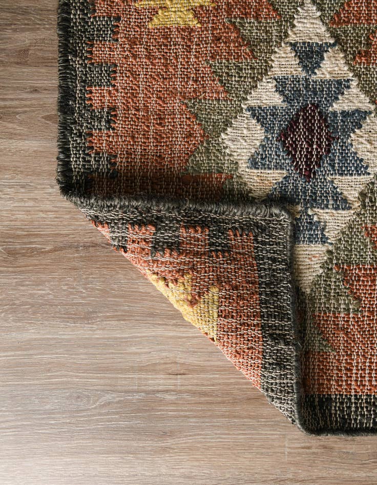 Detail image of  2' 7 x 12'  Hand Woven Kala Handwoven Jute Runner Rug