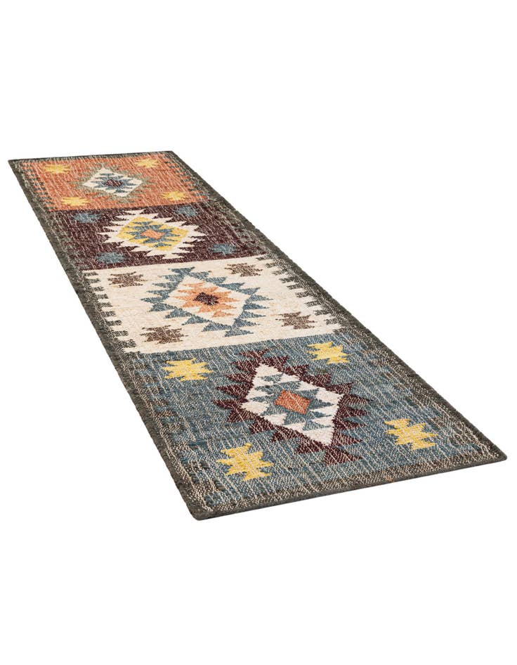 Detail image of  2' x 8'  Hand Woven Kala Handwoven Jute Runner Rug