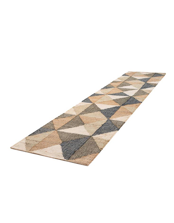 Detail image of  2' 7 x 12'  Hand Woven Kala Handwoven Jute Runner Rug