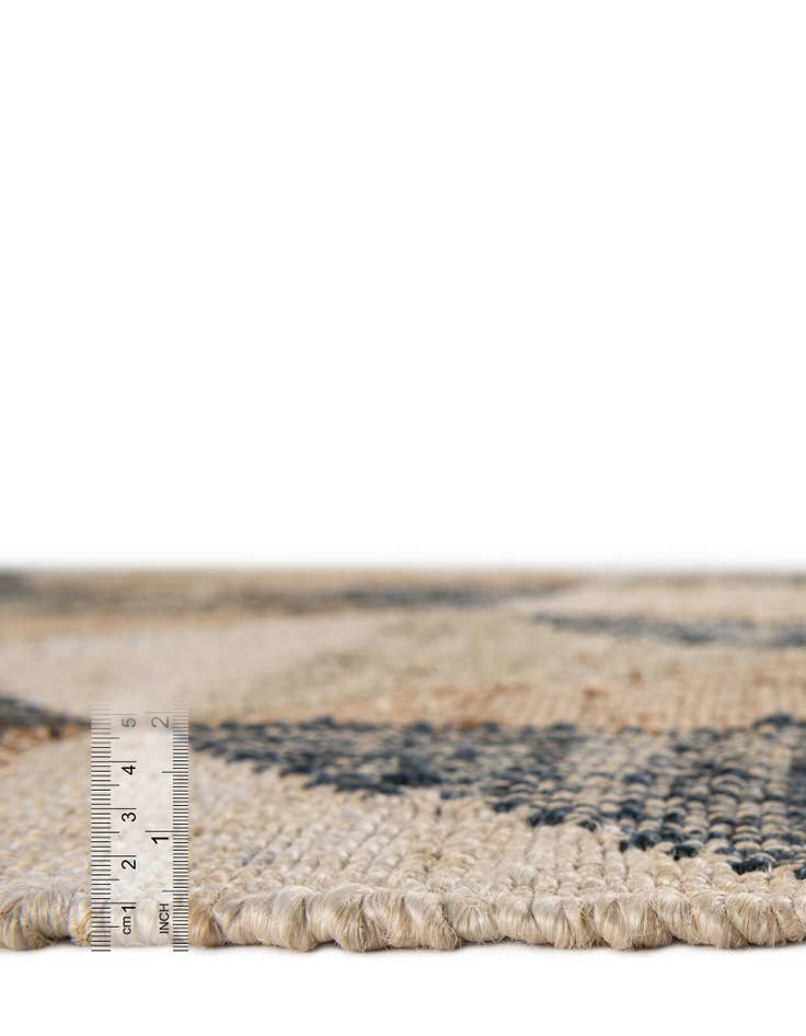 Detail image of  2' 7 x 12'  Hand Woven Kala Handwoven Jute Runner Rug