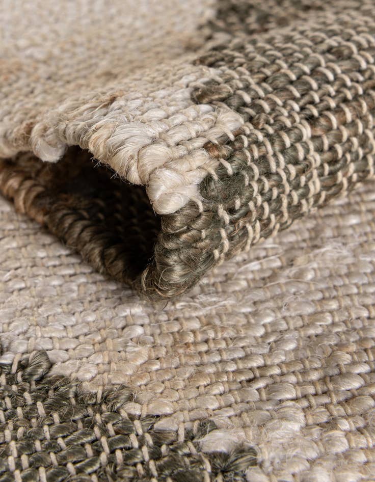 Detail image of  2' 7 x 12'  Hand Woven Kala Handwoven Jute Runner Rug