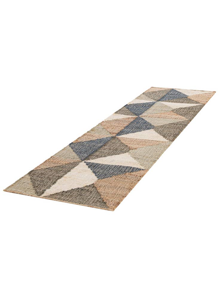 Detail image of  2' x 8'  Hand Woven Kala Handwoven Jute Runner Rug