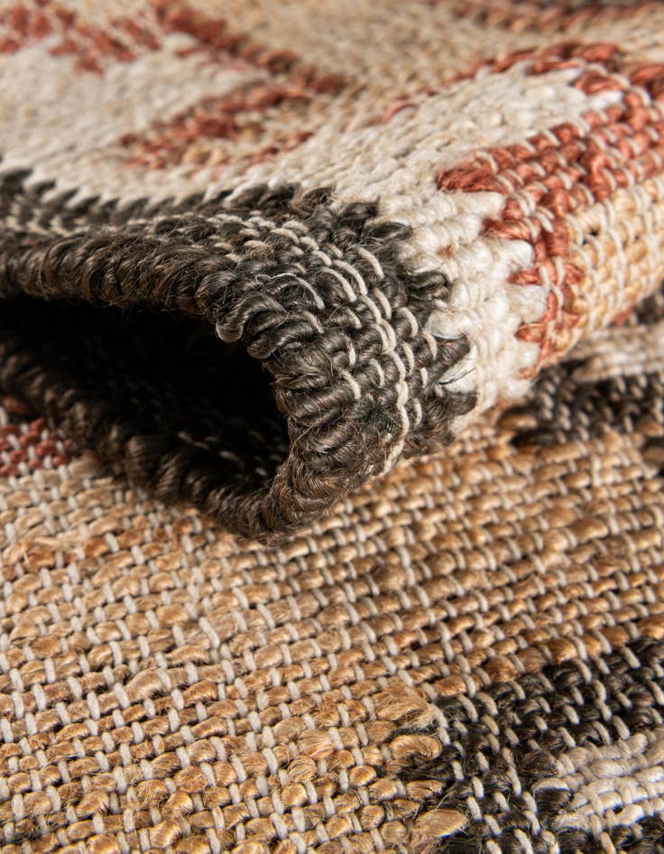 Detail image of  2' x 8'  Hand Woven Kala Handwoven Jute Runner Rug