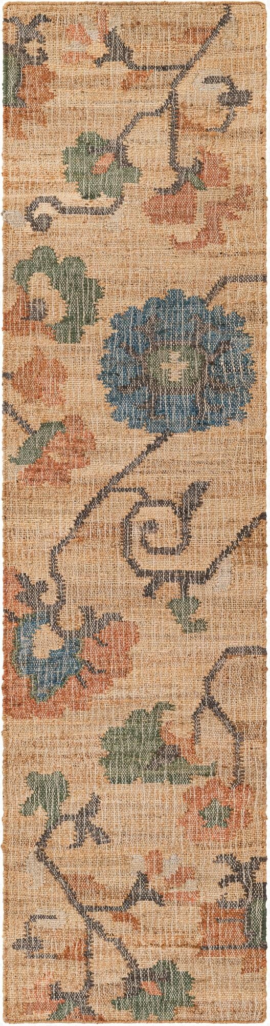  2' x 8'  Hand Woven Kala Handwoven Jute Runner Rug