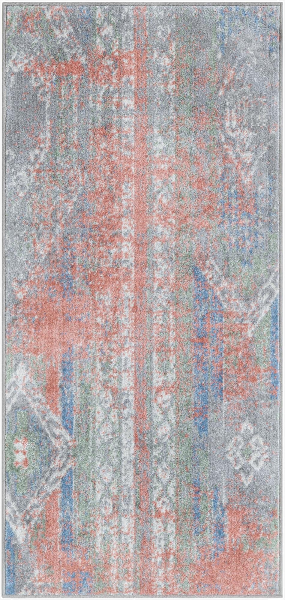  2' x 4' Kamala Washable Runner Rug