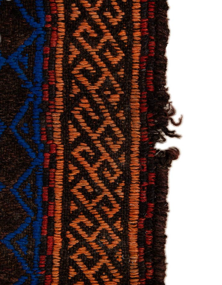 Detail image of  2' 3 x 7' 8  Hand Knotted Kilim Fars Persian Wool Runner Rug