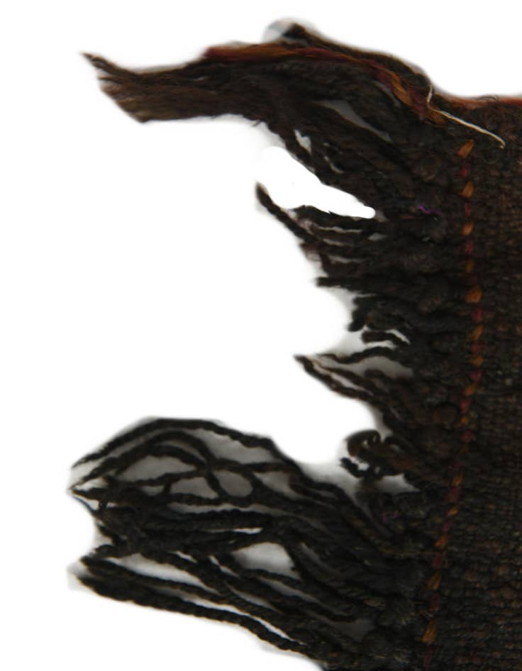 Detail image of  2' 2 x 7' 10  Hand Knotted Kilim Fars Persian Wool Runner Rug