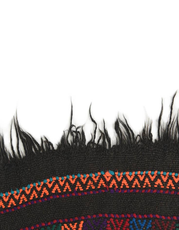 Detail image of  2' x 8' 4  Hand Knotted Kilim Fars Persian Wool Runner Rug