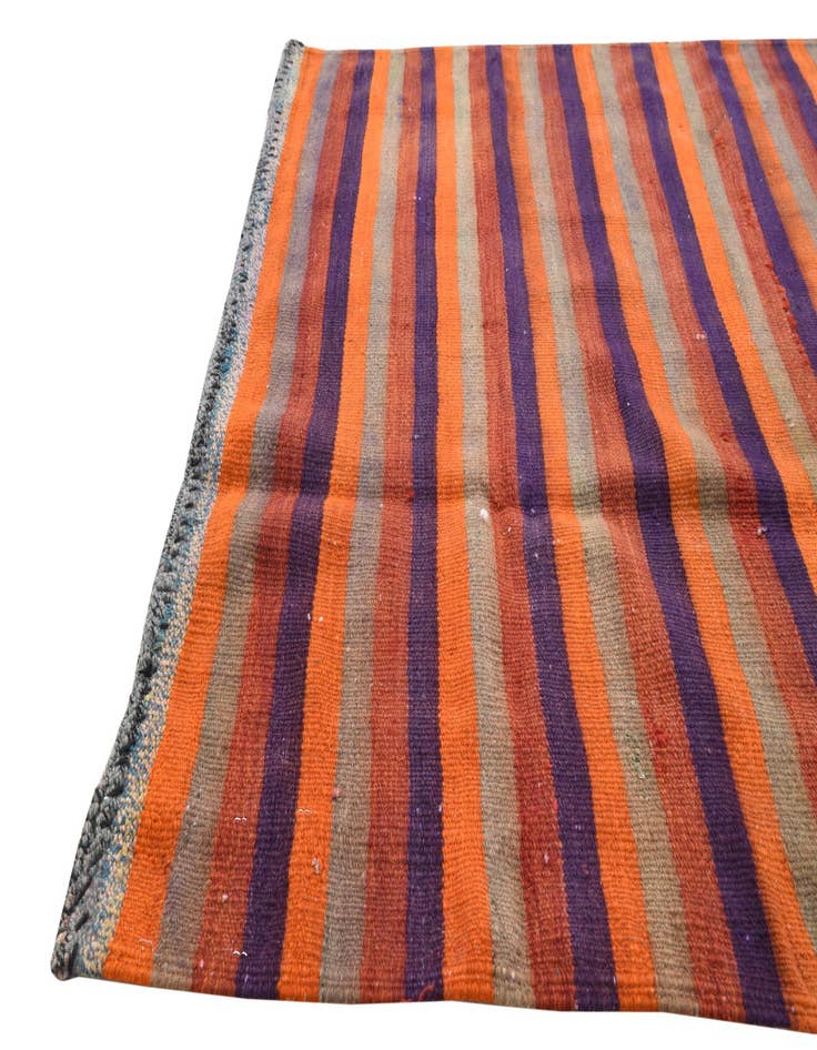 Detail image of  3' 9 x 10' 7  Hand Woven Kilim Fars Wool Runner Rug