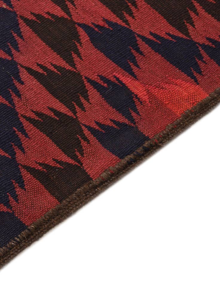 Detail image of  1' 9 x 12'  Hand Woven Kilim Fars Wool Runner Rug