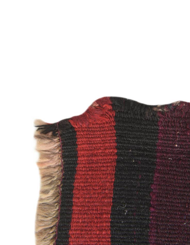 Detail image of  3' 10 x 10' 1  Hand Woven Kilim Fars Wool Runner Rug