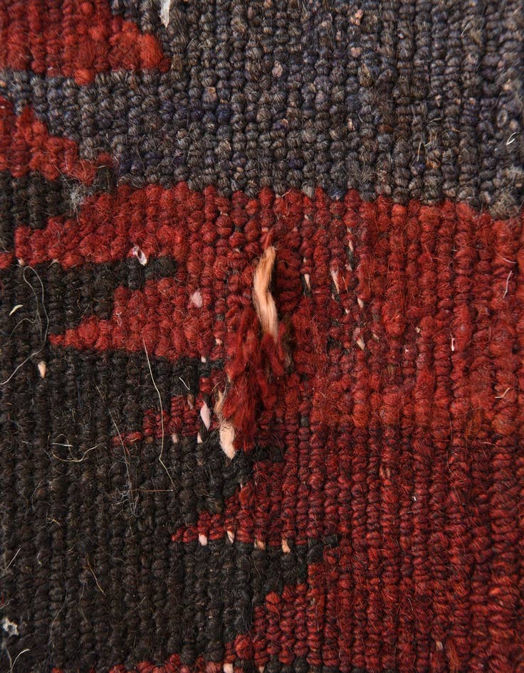 Detail image of  4' 2 x 11' 9  Hand Woven Kilim Fars Wool Runner Rug