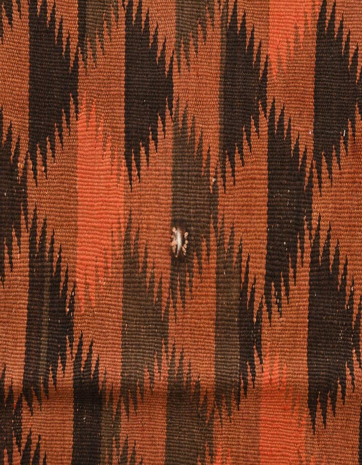 Detail image of  4' 5 x 12'  Hand Woven Kilim Fars Wool Runner Rug