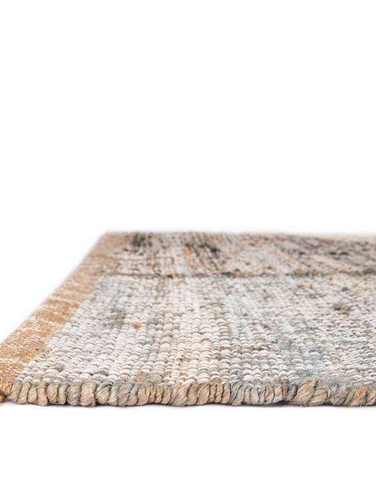 Detail image of  2' x 5' 1  Hand Woven Kilim Jute Runner Rug