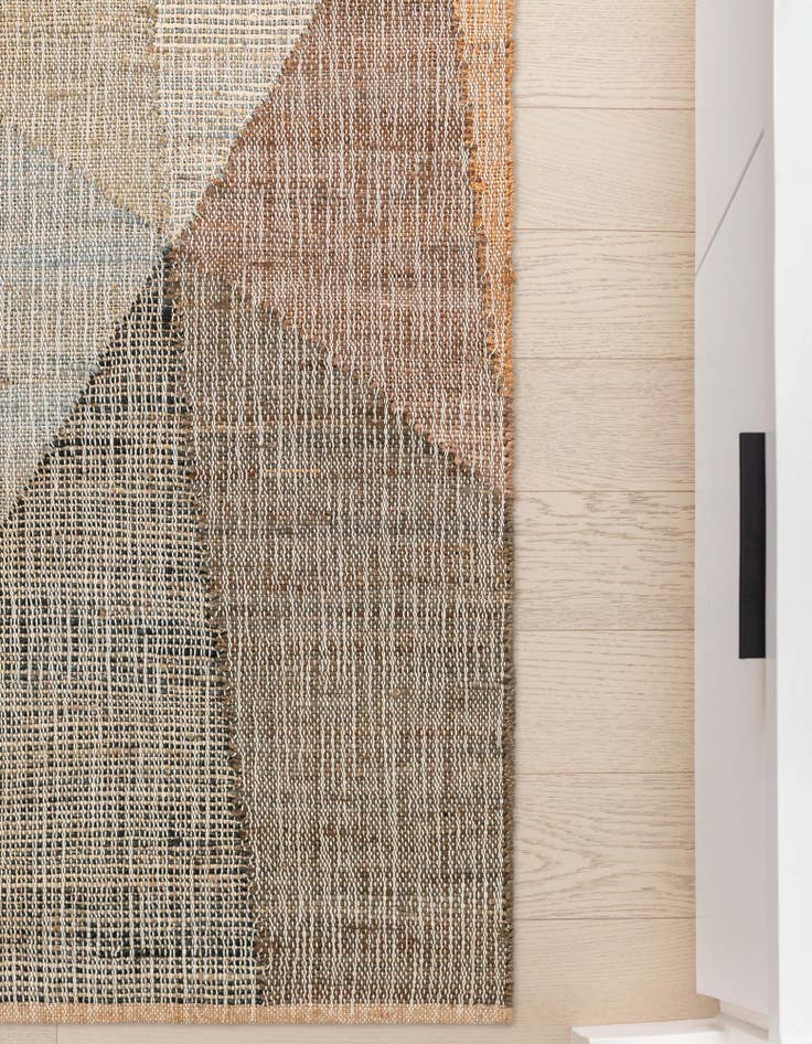 Detail image of  2' x 5' 1  Hand Woven Kilim Jute Runner Rug