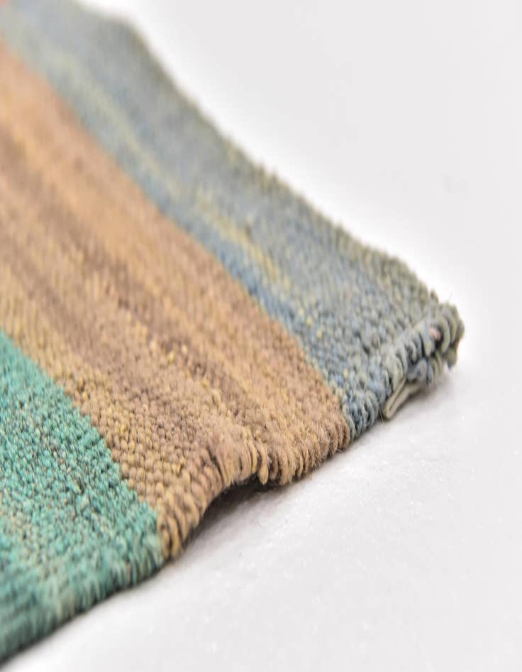 Detail image of  2' 8 x 9' 9  Hand Woven Kilim Modern Wool Runner Rug