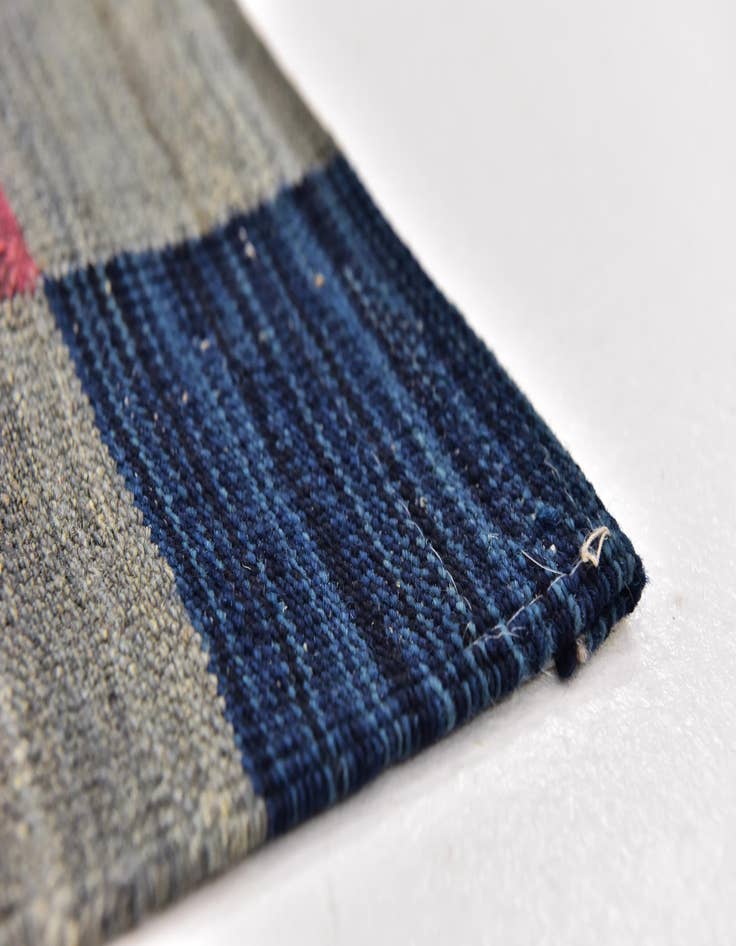 Detail image of  2' 9 x 6' 7  Hand Woven Kilim Modern Wool Runner Rug