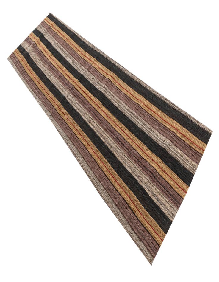 Detail image of  2' 8 x 9' 4  Hand Woven Kilim Modern Wool Runner Rug