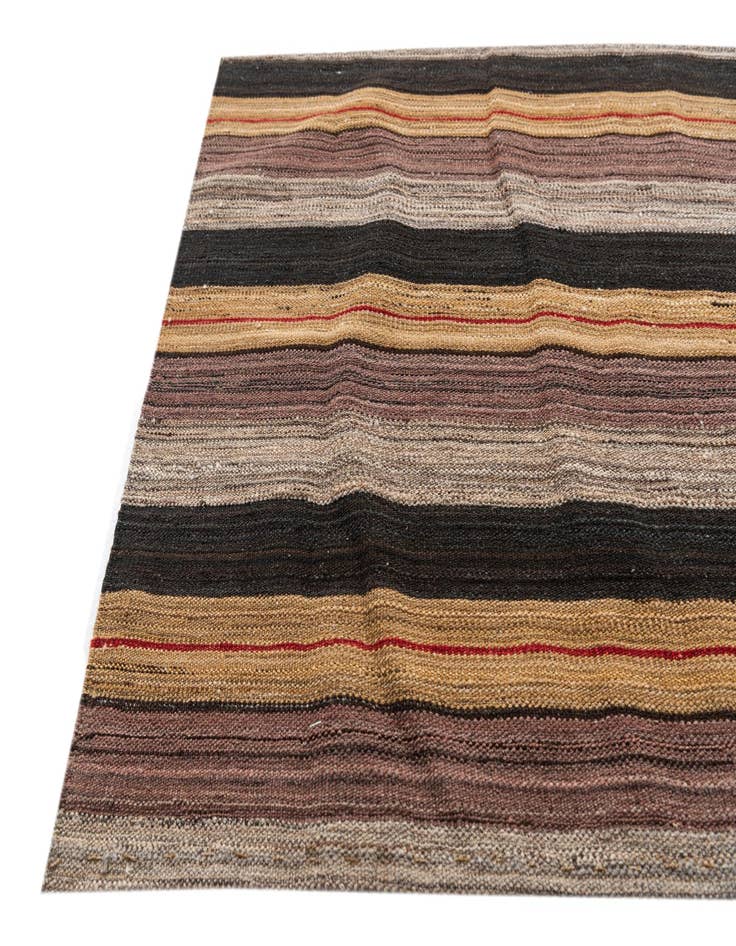 Detail image of  2' 8 x 9' 4  Hand Woven Kilim Modern Wool Runner Rug