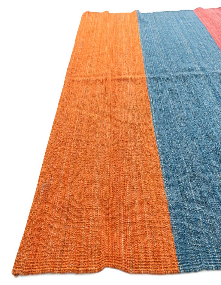 Detail image of  5' x 13' 4  Hand Woven Kilim Modern Wool Runner Rug