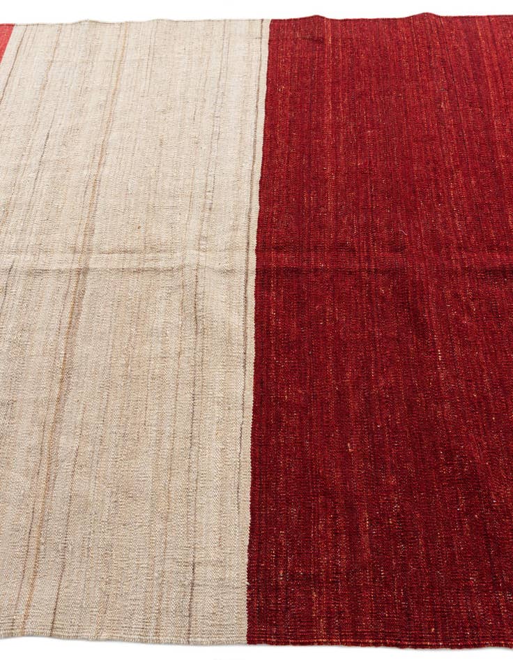 Detail image of  5' x 13' 4  Hand Woven Kilim Modern Wool Runner Rug