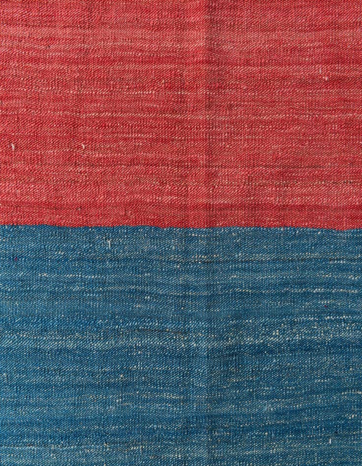 Detail image of  5' x 13' 4  Hand Woven Kilim Modern Wool Runner Rug