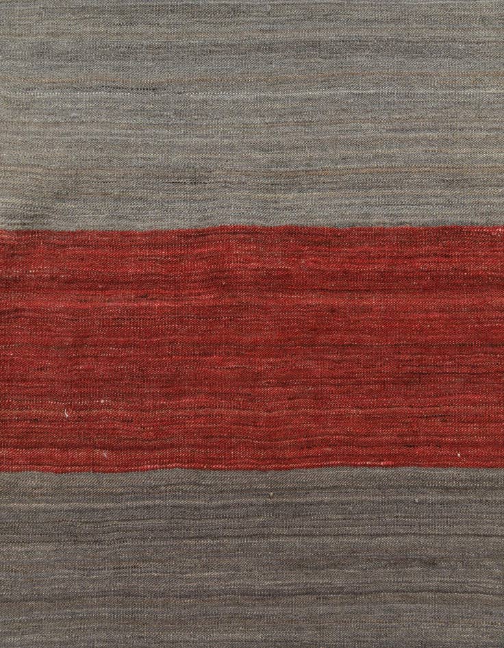 Detail image of  6' x 12' 6  Hand Woven Kilim Modern Wool Runner Rug