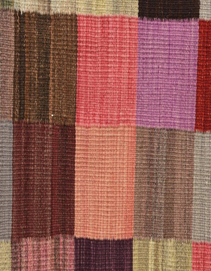 Detail image of  2' 8 x 6' 7  Hand Woven Kilim Modern Wool Runner Rug