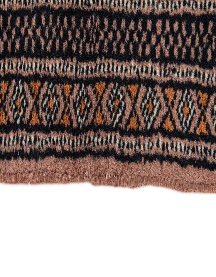 Detail image of  2' 1 x 5' 10  Hand Knotted Lahour Oriental Wool Runner Rug