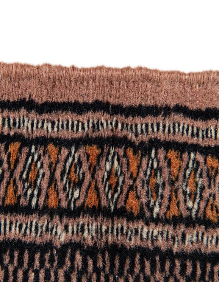 Detail image of  2' 1 x 5' 10  Hand Knotted Lahour Oriental Wool Runner Rug