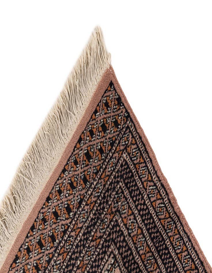 Detail image of  2' 1 x 5' 10  Hand Knotted Lahour Oriental Wool Runner Rug