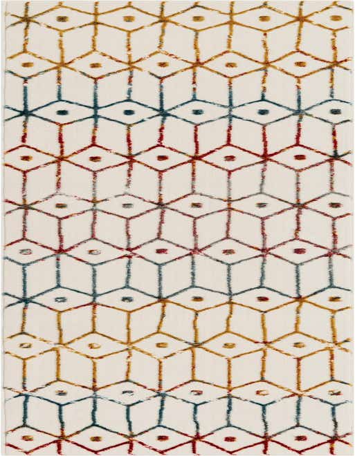 Primary image  2' x 8' Lattice Trellis Runner Rug