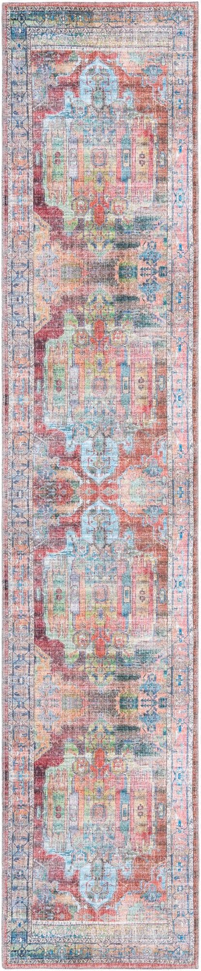  2' 7 x 13'  Washable Maahru Runner Rug