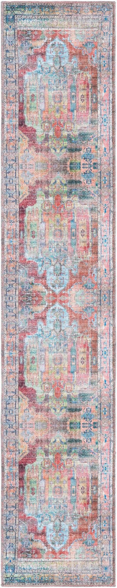 Primary image  2' x 10'  Washable Maahru Runner Rug