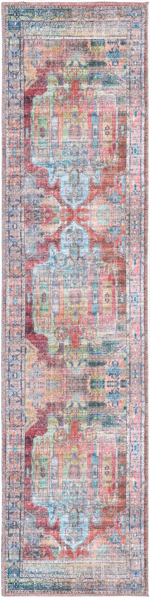 Primary image  2' x 8'  Washable Maahru Runner Rug